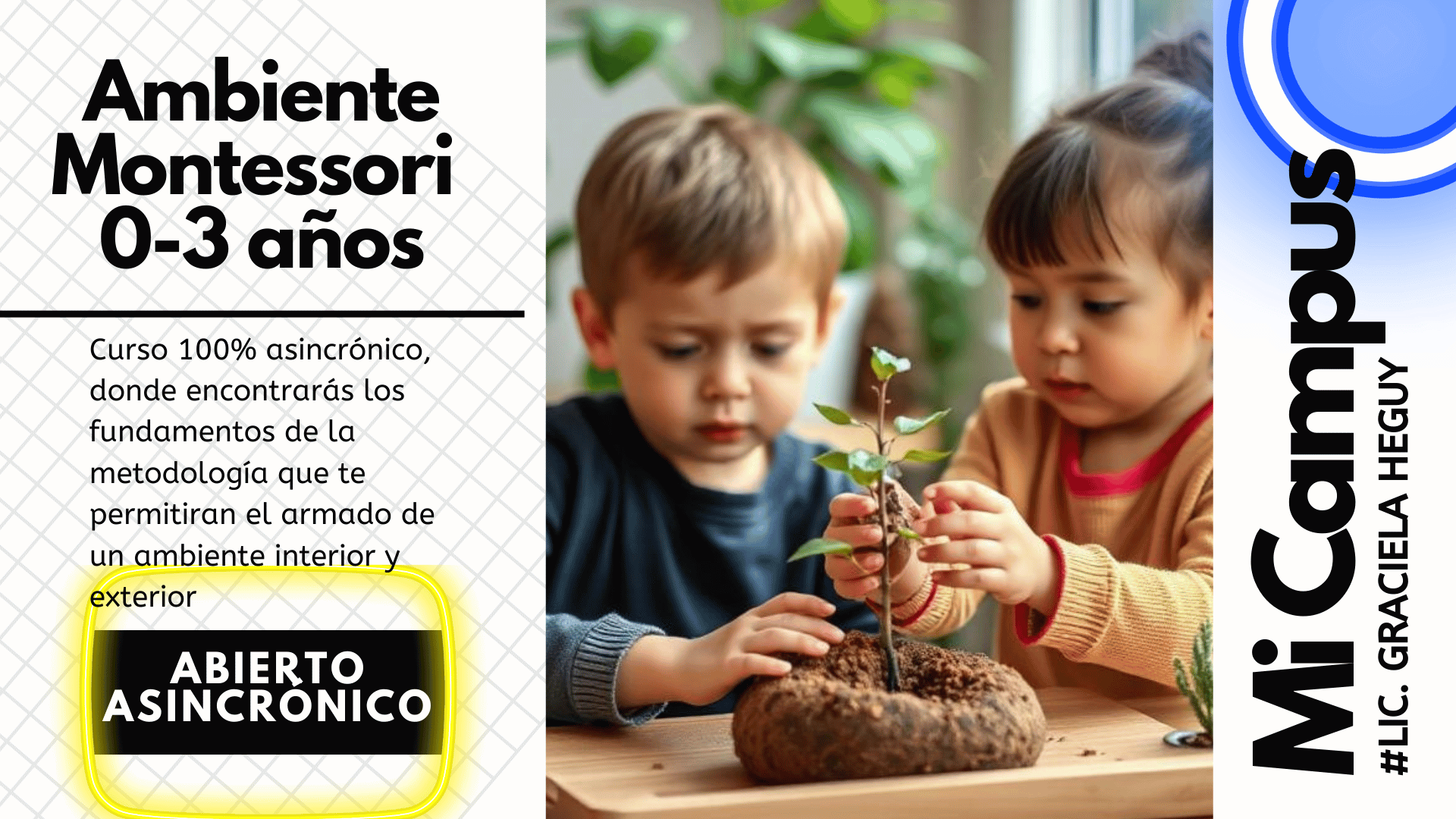 AMBIENTE MONTESSORI PARA NIÑOS DE 0 A 3 AÑOS
